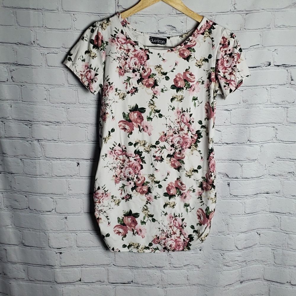 Duetime Floral Maternity Top‎